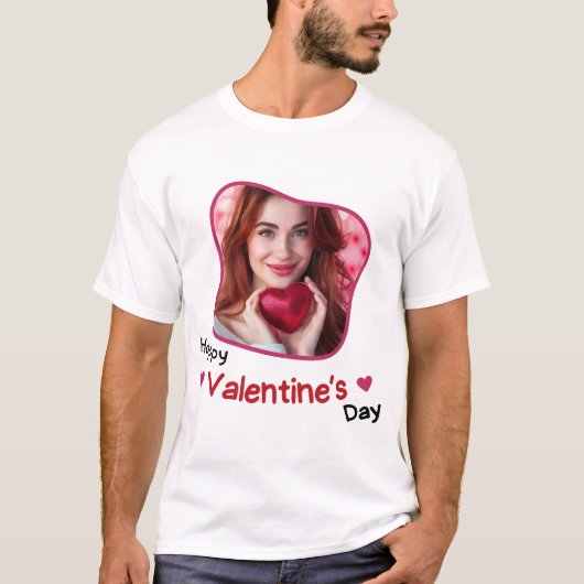Happy Velentine's Day - Lieverd's Affection T-shirt (Voorkant)
