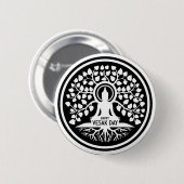 Happy Vesak Day Ronde Button 5,7 Cm (Voorkant /achterkant)