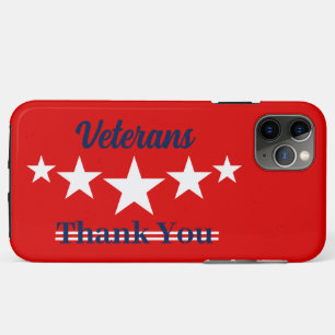 Happy Veterans Dag iPhone 11 Pro Max Hoesje