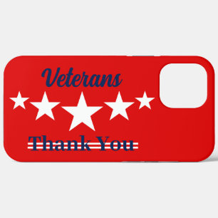 Happy Veterans Dag iPhone 12 Pro Max Hoesje