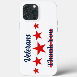 Happy Veterans Dag iPhone 13 Pro Max Hoesje