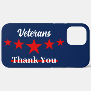 Happy Veterans Dag iPhone 12 Pro Max Hoesje