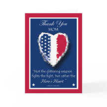 Happy Veterans Dag voor mama, het hart van de Hero
