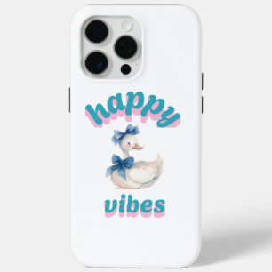 Happy Vibes Eend iPhone Hoesje