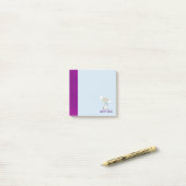 Happy Vibes Typography Geweldige Rainbow & Unicorn Post-it® Notes (Op bureau)