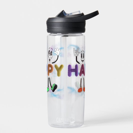 Happy Vibes Waterfles (Links)