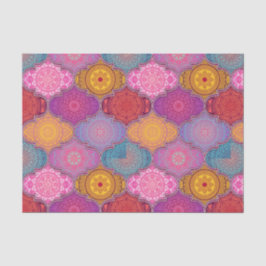 Happy Vibrant Tribal Bohemian Tissue Paper Tissuepapier