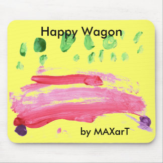 "Happy Wagon" van MAXarT Muismat