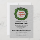 Happy Waitangi Day Fern Nieuw-Zeeland Kaart (Voorkant)