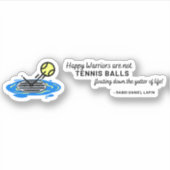 Happy Warriors n'est pas un Sticker de citation de (Devant)