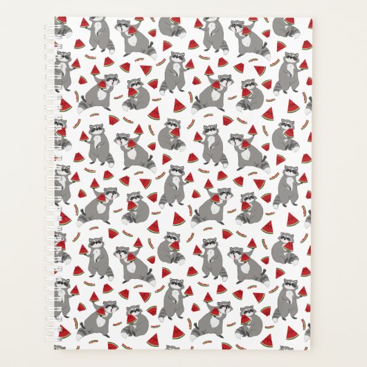 Happy-wasbeer met watermeloen planner (Voorkant)