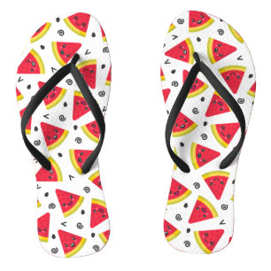 Happy Watermelon Teenslippers