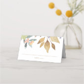 Happy Waterverf Florals Wedding Escort (Voorkant)