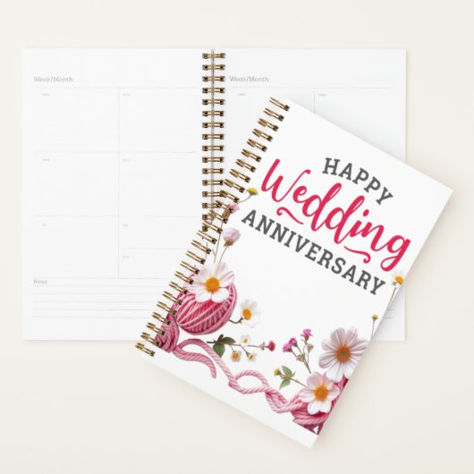 Happy wedding anniversary  (Devant avec enveloppe)