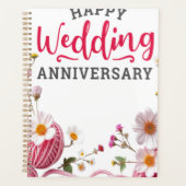 Happy wedding anniversary planner (Voorkant)
