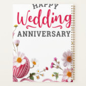 Happy wedding anniversary  planner (Achterkant)