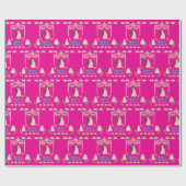 Happy wedding cadeaupapier (Vlak)