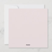 Happy Wedding Wenskaarten Feestdagenkaart (Achterkant)