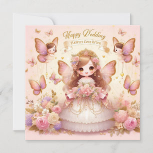 Happy Wedding Wenskaarten Kaart