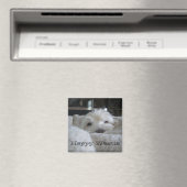 Happy Westie Photo Magnet (In Situ (Lave-vaisselle))