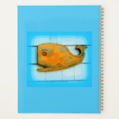 Happy whale blue Thunder_Cove Planner (Achterkant)