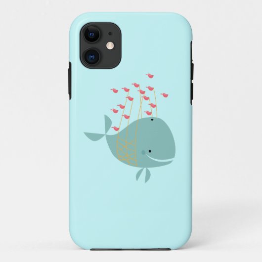 Happy Whale Case-Mate iPhone Case (Achterkant)