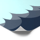 Happy Whale Poster (Hoek)