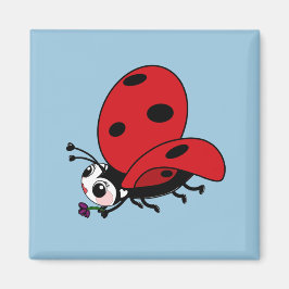 Happy Wings Ladybug Magneet