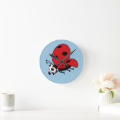 Happy Wings Ladybug Ronde Klok (Huis)