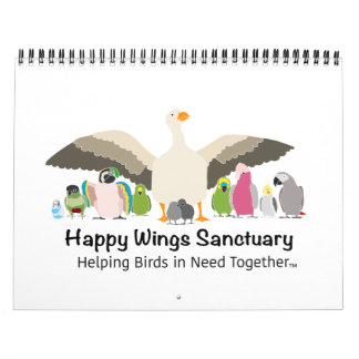 Happy Wings Sanctuary Calendar Fundraiser Kalender
