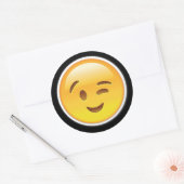 Happy Wink Eyes Emoji stickers (Envelop)