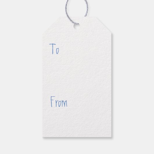 Happy Winter cadeau labels Cadeaulabel (Achterkant)