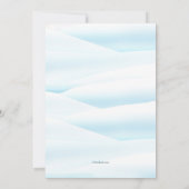 Happy Winter New Home Faire-part (Dos)