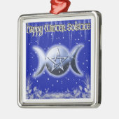 Happy Winter Solstice 2 Tree Ornament Squent (Links)