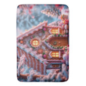 Happy winter with Christmas  Badmat (Voorkant Verticaal)