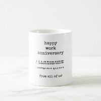 Happy Work Jubileum, collega cadeau