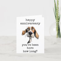 Happy Work Jubileum Kaart, grappig