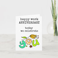 Happy Work Jubileum, vandaag vieren we jullie