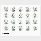 Happy World Children’s Day Celebration Sticker (Feuille)