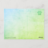 Happy World Environment Day (tekst aanpasbaar) Briefkaart (Achterkant)