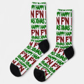 Happy Xmas humor Sokken (Links)
