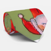 Happy Xmas Santa Stropdas (Opgerold)