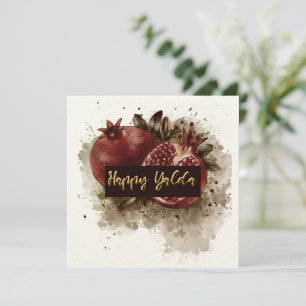 Happy Yalda Nochtavond Uitnodiging tot herdenking