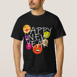 HAPPY YEAR EMOJI'S T-SHIRT