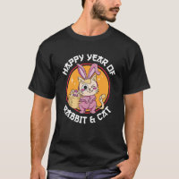 Happy Year of the Rabbit&Cat Chinese Zodiac New Ye
