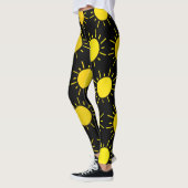 Happy Yellow Sunshine Mode Leggings (Links)