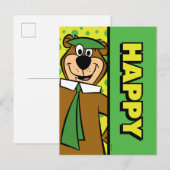 Happy Yogi Beer Briefkaart (Voorkant / Achterkant)