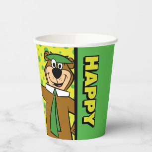 Happy Yogi Beer Papieren Bekers
