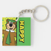 Happy Yogi Beer Sleutelhanger (Achterkant)