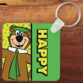 Happy Yogi Beer Sleutelhanger (Achterkant)